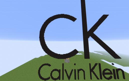 Calvinklein Logo schematic - building