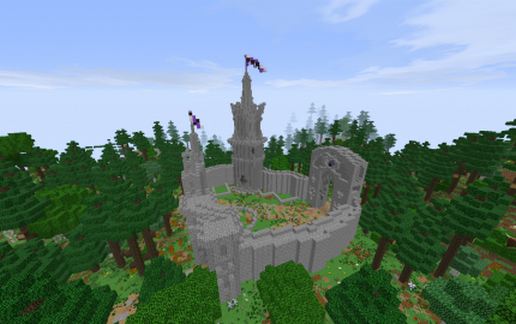Neobyte LOTR Castle schematic - building