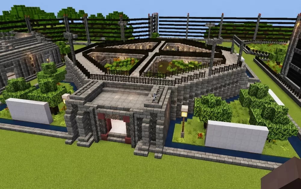 Raptor Paddock schematic - building