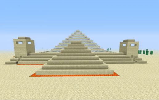 DRazorBlades- Pyramid Complex schematic - building